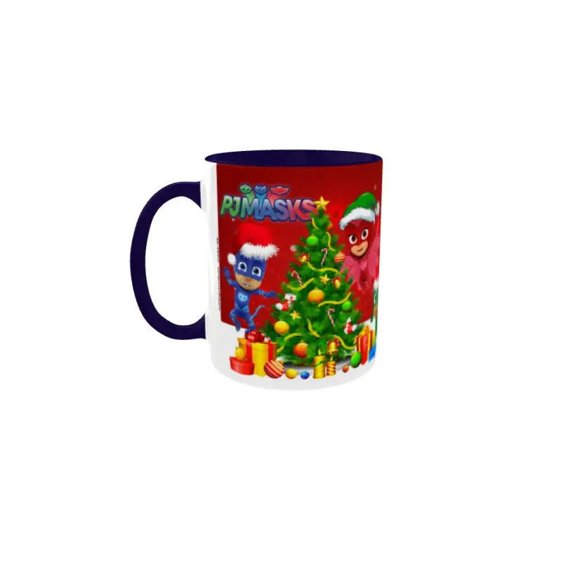 Pj masks christmas, cana ceramica, 330ml, model cgs1768v